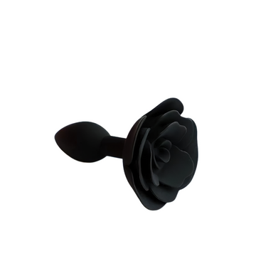 Soft Silicone Anal Plug in Rose form / Anus Masturbator for Women & Prostate Massage for Men - EVE's SECRETS